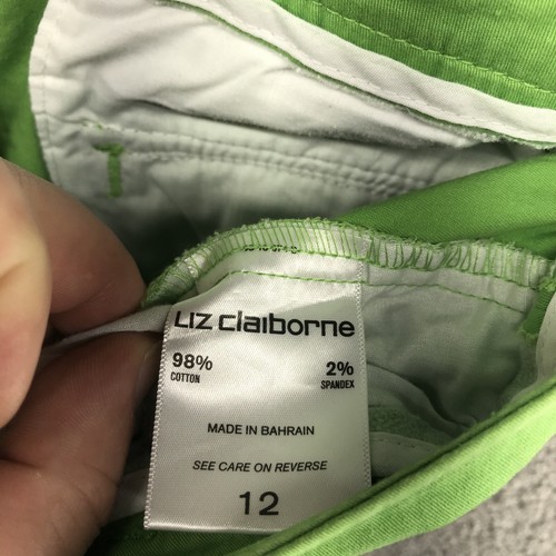Vintage Liz Claiborne Women’s Size 12 Green Pants - Picture 5 of 9