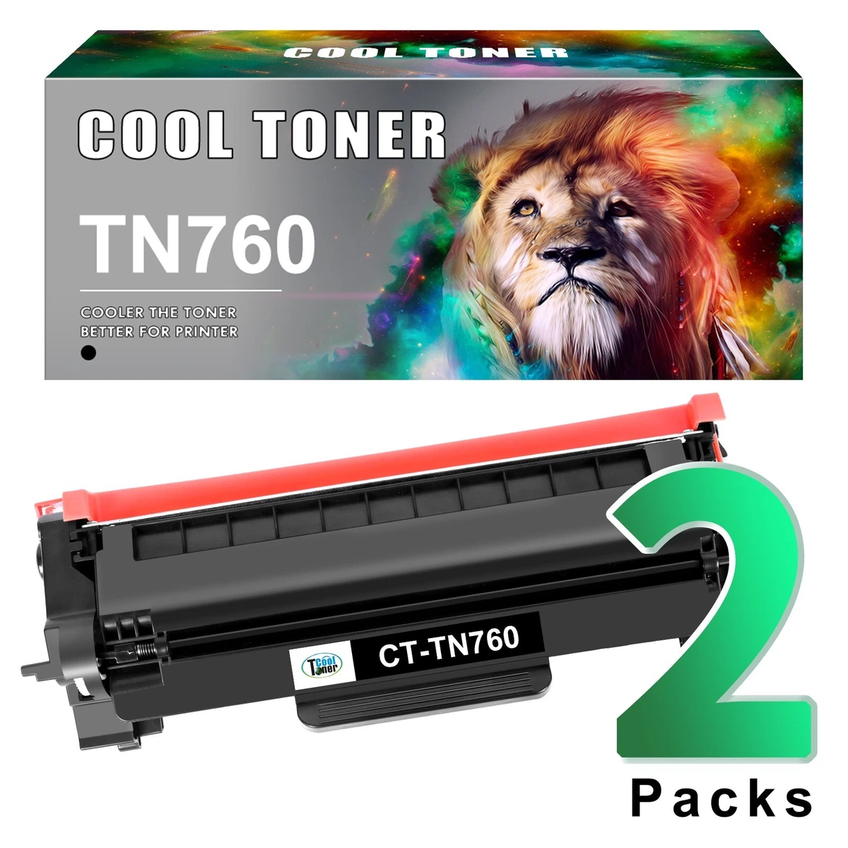 Compatible Toner Cartridge TN730 (2 Pack) for Brother HL-L2350DW L2370 –  Cool Toner