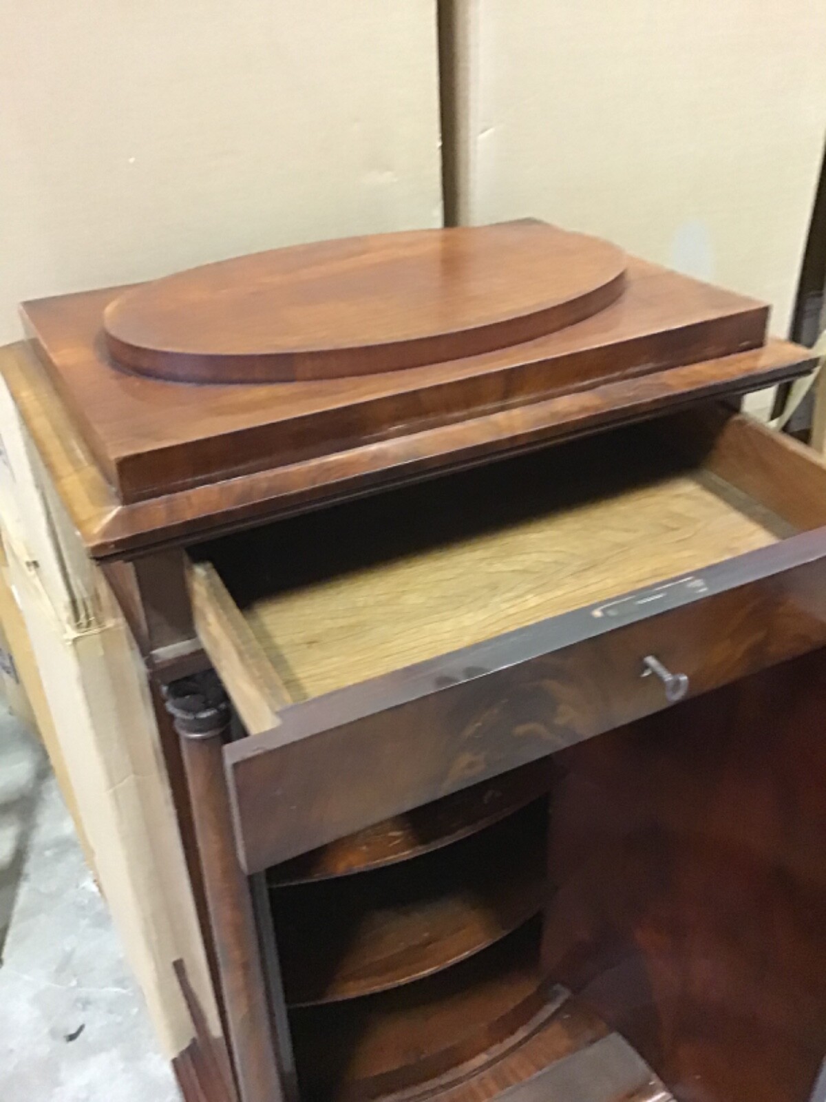 Antique Bar 58” High x 24” Long x 17” Deep Very Nice With