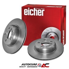 FOR BMW 5 SERIES 520D M SPORT TOURING MK6 EICHER VENTED 330mm FRONT BRAKE DISCS