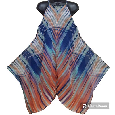 MSK Flowy Midi Handkerchief Dress, Size M | eBay MSK Flowy Midi Handkerchief Dress, Size M | eBay
