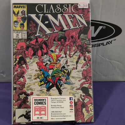 MARVELコミック セット Classic X-Men #14 (Oct 1987, Marvel) | eBay