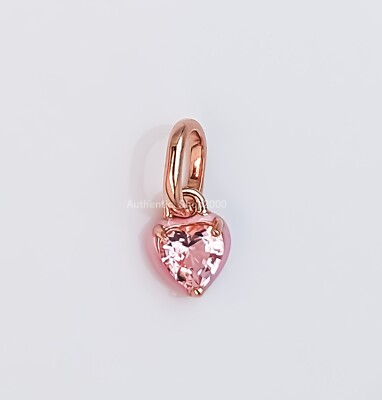 New 100% Authentic PANDORA ME Rose G Pink Chakra Heart Mini Charm