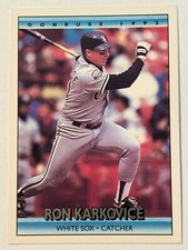 1992 Donruss #374 Ron Karkovice Chicago White Sox
