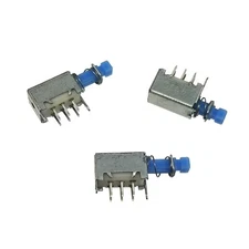 10pc Pushbutton Switch DPDT PCB Micro Right-Angle