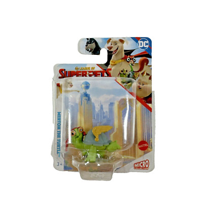 DC League of Super Pets MERTON THE TURTLE Micro Collection Figure by Mattel 2022