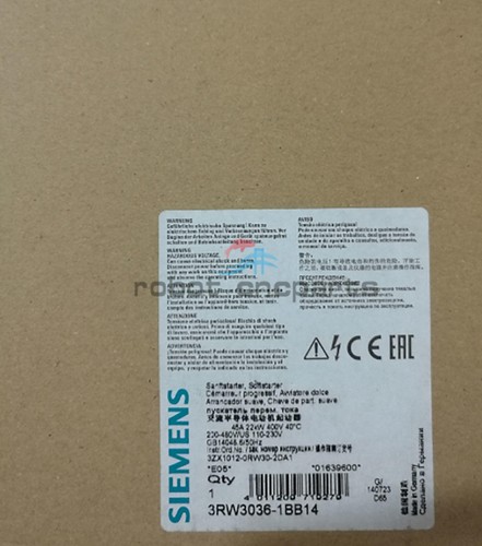 ONE NEW SIEMENS SIRIUS Soft Starter 3RW3036-1BB14 - Picture 2 of 4