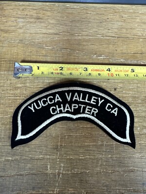 Harley Davidson HOG Yucca Valley CA Chapter Vest 5 x 2'' Patch