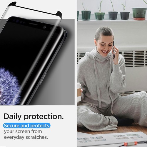 Klar Handy Hartglas Displayschutzfolie für Samsung Galaxy S9/S9 Plus S8/S8+ - Bild 6 von 16