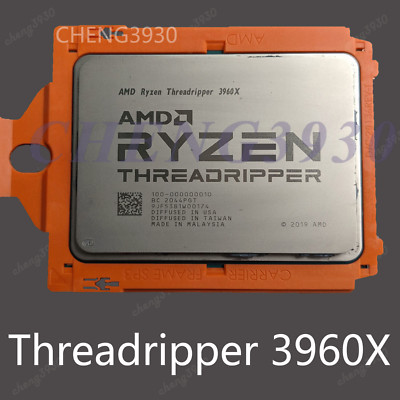 AMD Ryzen Threadripper 3960x 24 cores 48 threads 3.8ghz strx4 280w
