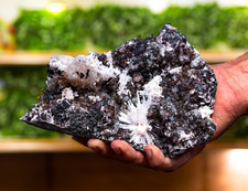 Atemberaubender Sphalerit mit Quarzkristall Cluster Mineralien Probe - 1410 G...