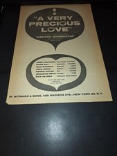 Marjorie Morgenstern A Very Precious Love Rare Original Promo Poster Ad Framed