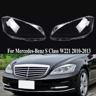 Luxury Trims Chrome Mirror Covers For Mercedes S-Class W221 S350 S550 2010-2013 – Polished Finish
