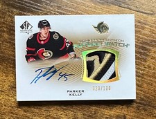 2021-22 SP Authentic FW Logo Patch Auto RC #FWAPPK Parker Kelly /100 #X7499