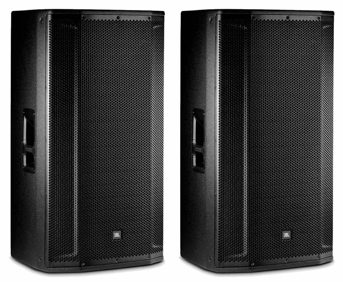2) JBL SRX835P 15