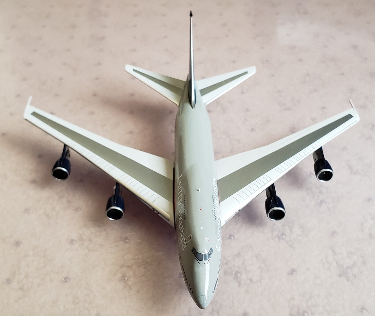 NASA SOFIA 747SP N145UA ユナイテッド航空塗装 1/400 NASA