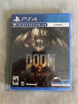 Doom 3 VR Edition Sony PlayStation 4 PS4 Virtual Reality Game New