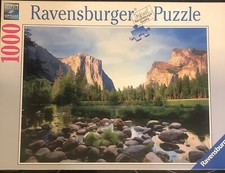 Ravensburger 1000 Piece puzzle mountain lake Yosemite Valley landscape Scenic  