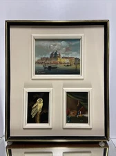 VTG. 3 in 1 Dutch, Italian Oil paintings On Canvas, Board