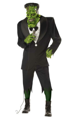 Großes Frank Frankenstein Monster Halloween Horror Karneval Kostüm für Herren