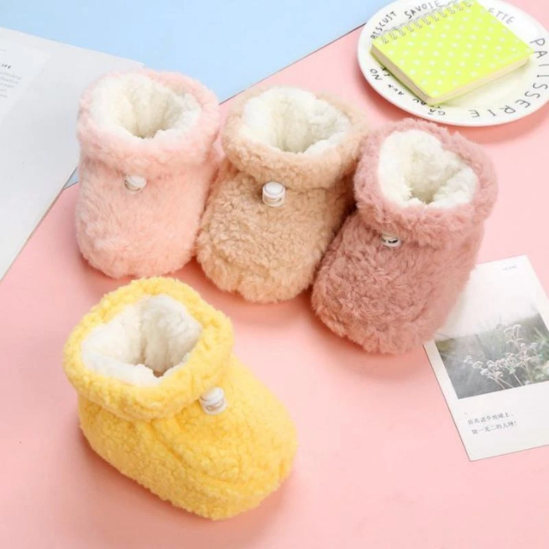 Cotton booties for babies cheap