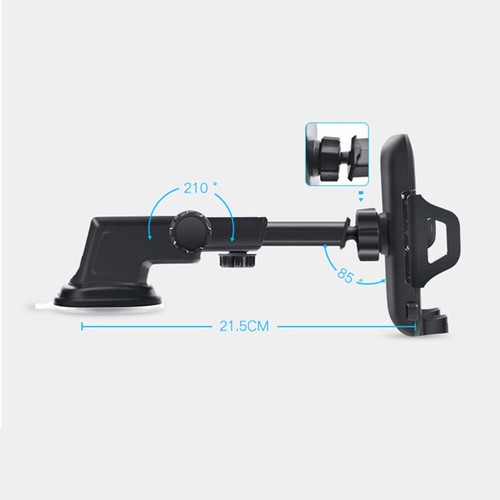 Car Phone Holder Mobile Bracket Brackets Suction Cup Mount Dashboard - 第 2/11 張圖片