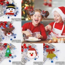 Christmas Cartoon Hairpin Headdress Side Clip Duckbill Children's Party Decor