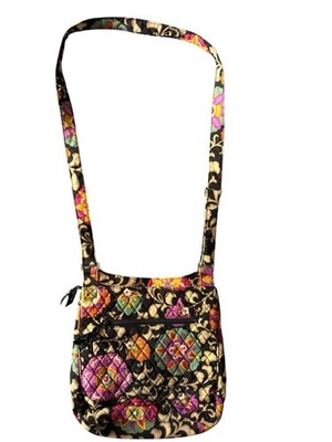 Vera Bradley Crossbody Messenger Bag featuring the popular, retired ''Suzani''