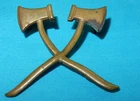 WW1 ERA THE PIONEER CORPS BRITISH MILITARY CAP BADGE WORLD WAR I