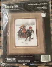 janlynn counted cross stitch kit Winter Reverie II #160-01