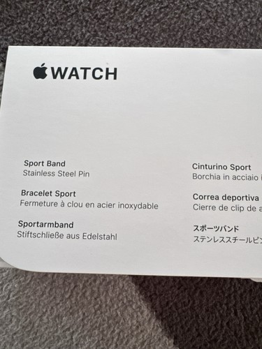 Apple Watch SE (2023) 40mm Carcasa Aluminio con Correa Deportiva - Medianoche (GPS) - Imagen 10 de 11