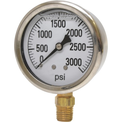 #ad #ad Valley Instrument 0 3000 PSIS STL LIQUID GAUGE Case Material Stainless $27.99