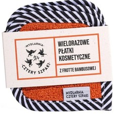 Reusable Cotton Wipes with Bamboo Sponge, 5 pcs. CZTERY SZPAKI 5 pcs.