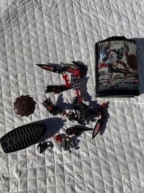 LOT Set 15 Lego Bionicle Figures W/original Cannisters & Instructions. As Is.