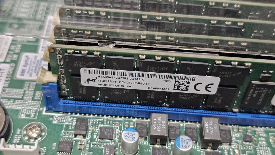 SuperMicro 216-9 Server 2x Xeon E5-2698 v3 2.3GHz RAM 256GB DDR4-2133R x2 PSUs - Image 3 of 4