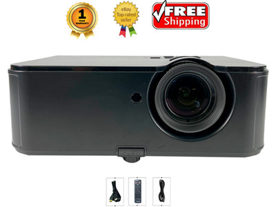 InFocus IN3124 Projektor DLP 4800 Ansi 3D 4k HDMI SP-LAMP-078 W/Zubehör