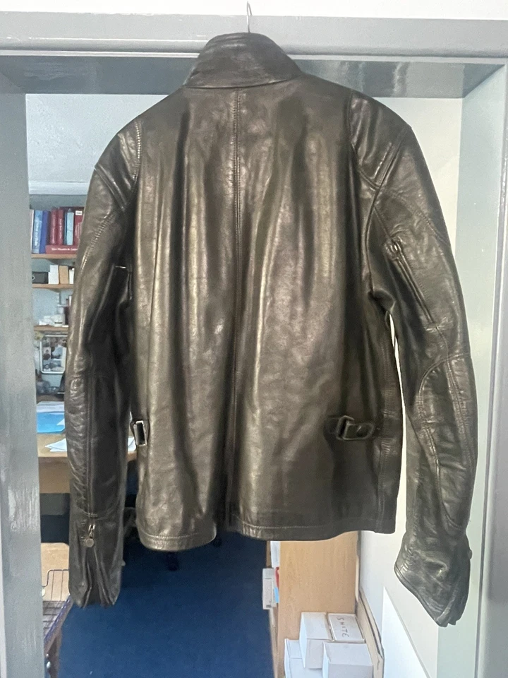 Matchless leather jacket mens Bond Cafe Racer biker Motorcycle £1195 belstaff - Image 2 of 4