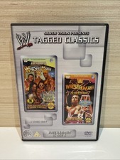 WWE Tagged Classics Wrestlemania 9 & 10 DVD 2 Disc Set WWF IX X Hulk Hogan Rare