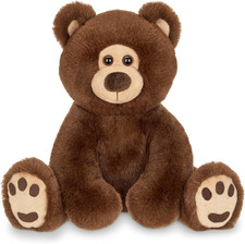 Bearington Lil' Barnaby Teddy Bear Stuffed Animal - 11.5" Soft and Cuddly Brown