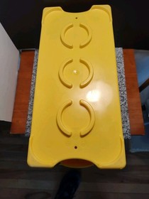 LEGO CLASSIC LARGE YELLOW BRICK.  STORAGE CONTAINER BIN For LOOSE LEGO PIECES. 