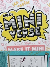 MGA's Miniverse Make It Mini Food/Ice Cream Social Brand NEW