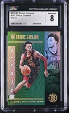 Darius Garland RC Cleveland Cavs NBA 2019 Panini Illusions Green /5 CGC 8