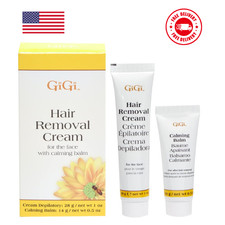 Gigi Facial Hair Removal Cream and Calming Balm Set
