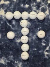 1 Dozen Quality Used  Taylor Made TP5 X  Golf  Balls And Free Tees