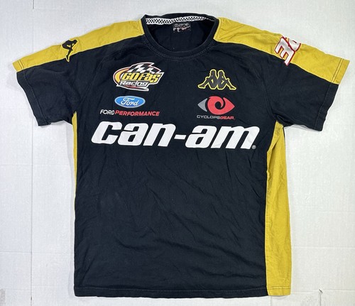 Kappa Can-Am Racing Team Shirt #32 Ford Performance Motocross Black Yellow M