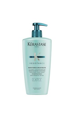 Kerastase Resistance Bain Chromatique Riche Shampoo With Pump - 500ml