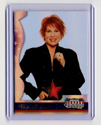 2008 DONRUSS AMERICANA II STARS MATERIAL #187 VICKI LAWRENCE RELIC SN 156/500