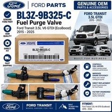 Genuine Ford Transit 3.5l Ecoboost Fuel Purge Valve 2015-2019 Bl3z-9b325-c Genuine Ford Transit 3.5l Ecoboost Fuel Purge Valve 2015-2019 Bl3z-9b325-c