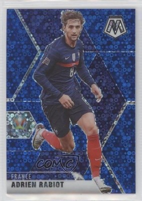 2021 Panini Mosaic UEFA Euro 2020 Blue Circles Prizm 72/99 Adrien Rabiot 7fq