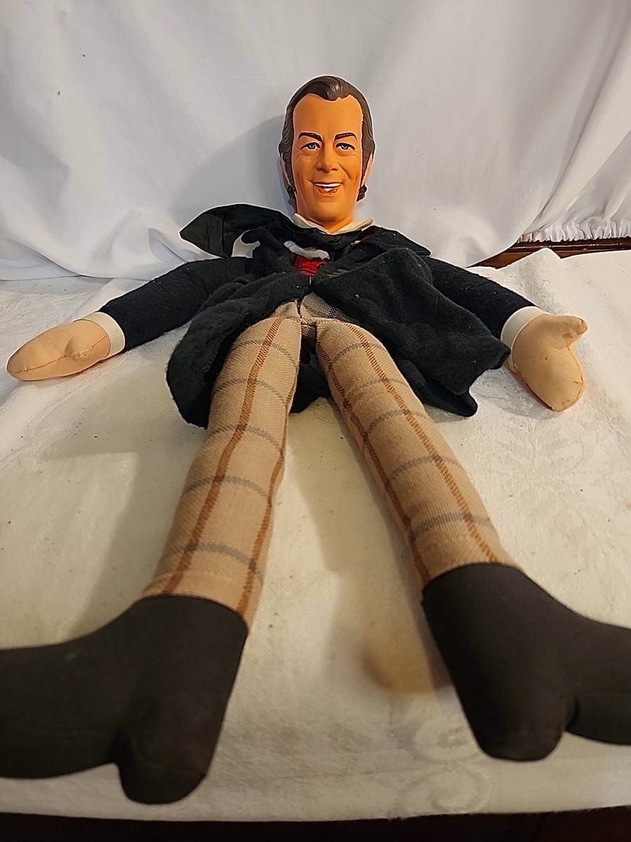 DR. DOLITTLE talking plush doll vtg 1967 pull-string toy Rex